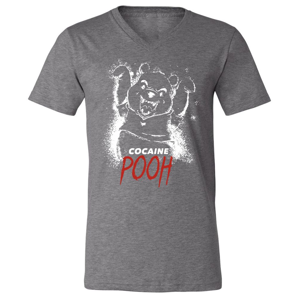 Unisex V-Neck T-Shirt - TD6LDJ6X - Deep Heather - 13