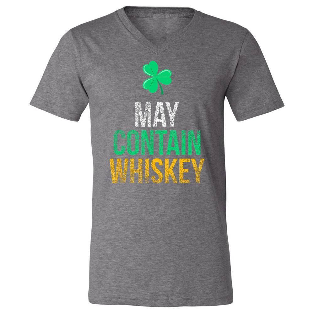 Unisex V-Neck T-Shirt - 44SP497V - Deep Heather - 13
