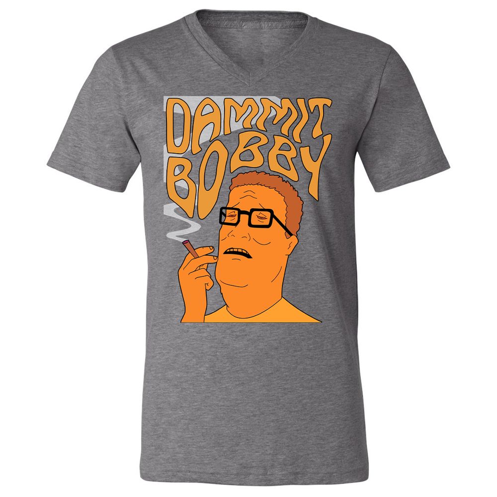 Unisex V-Neck T-Shirt - 96C3D54K - Deep Heather - 13