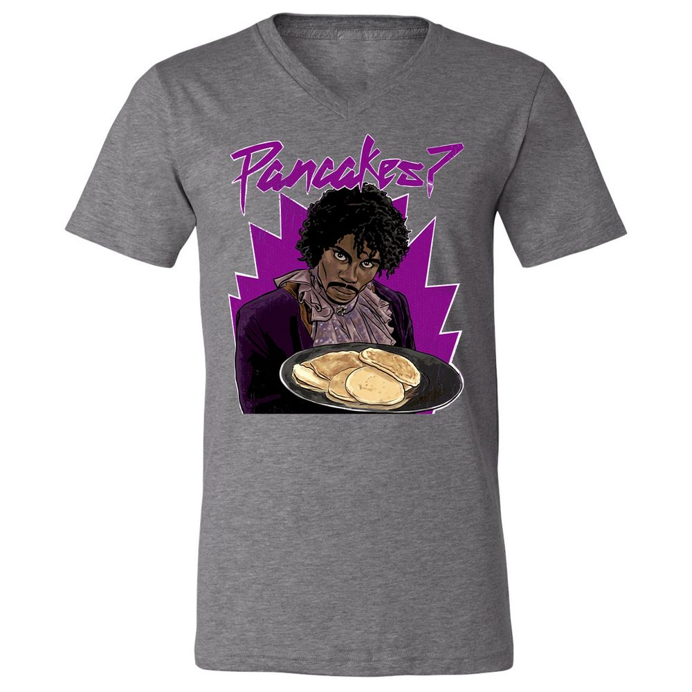 Unisex V-Neck T-Shirt - HR477FAL - Deep Heather - 13