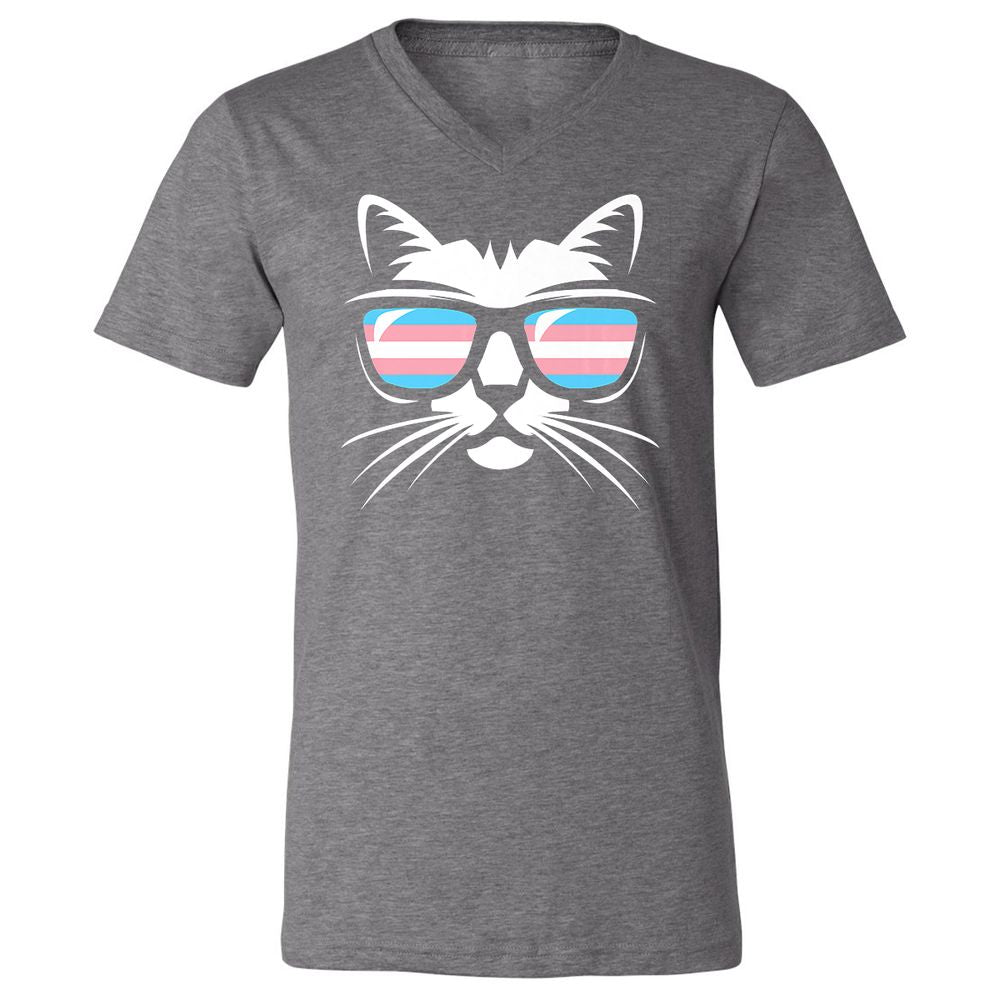 Unisex V-Neck T-Shirt - 21TJ98M1 - Deep Heather - 13