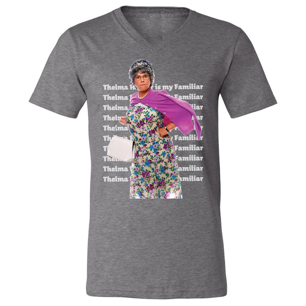 Unisex V-Neck T-Shirt - X4VU5J3U - Deep Heather - 13