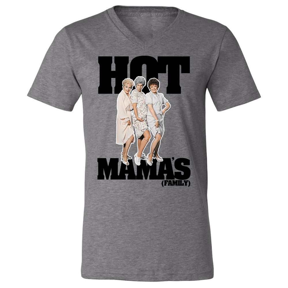 Unisex V-Neck T-Shirt - P75DFFQ7 - Deep Heather - 13