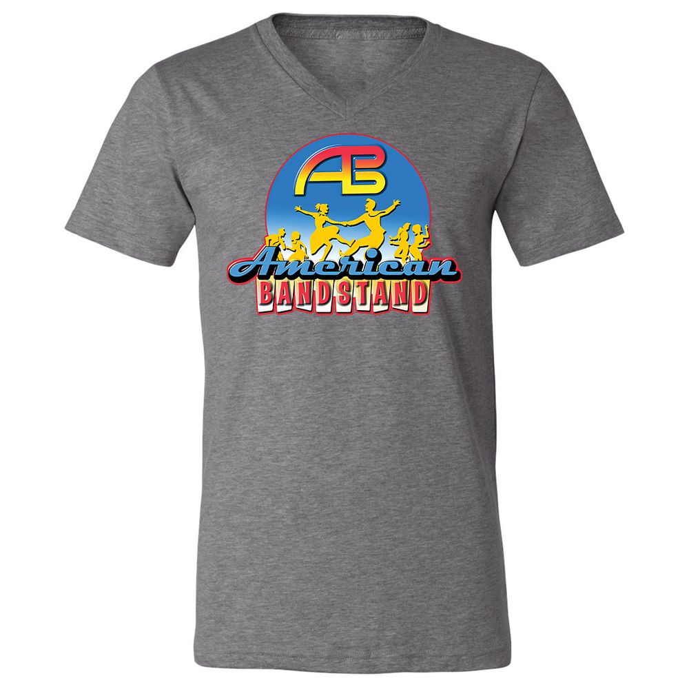 Unisex V-Neck T-Shirt - GDMN6TPM - Deep Heather - 13