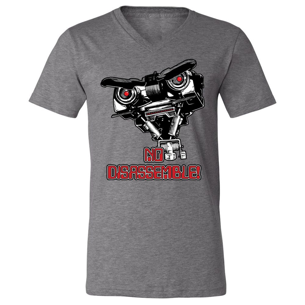 Unisex V-Neck T-Shirt - W6327685 - Deep Heather - 13