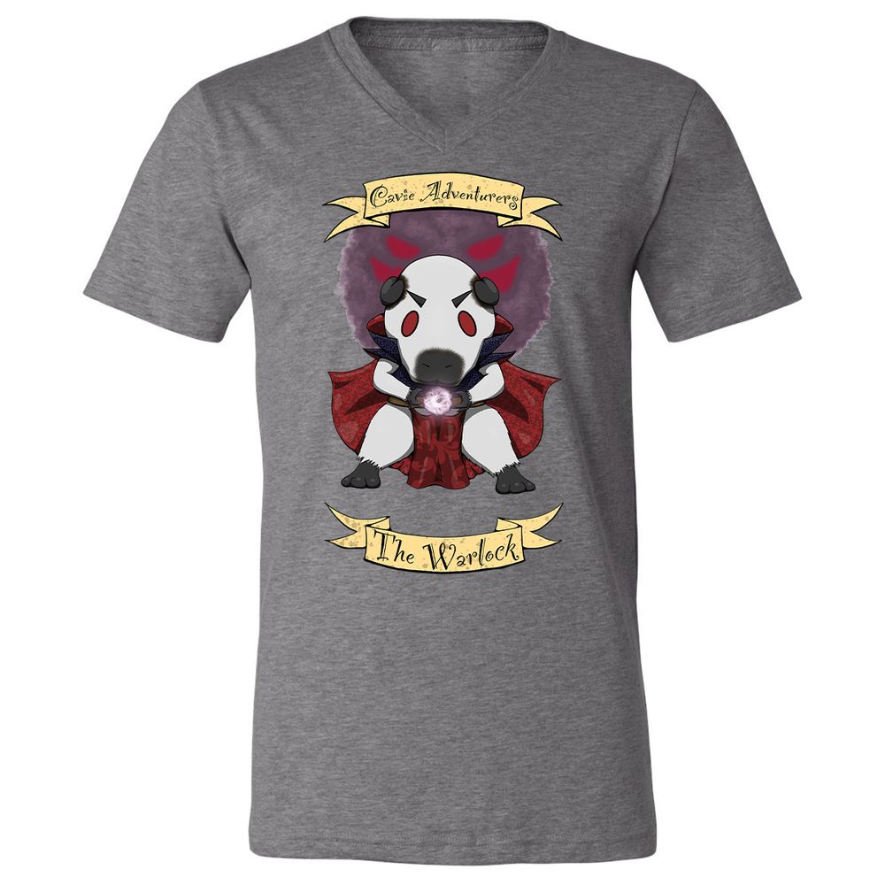 Unisex V-Neck T-Shirt - 2TPVHRYZ - Deep Heather - 13