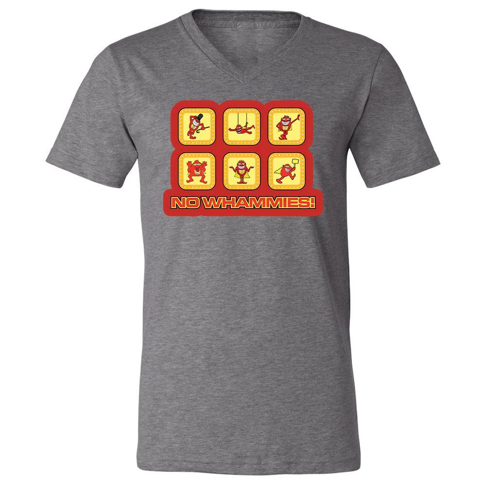Unisex V-Neck T-Shirt - U3CUMYB6 - Deep Heather - 13