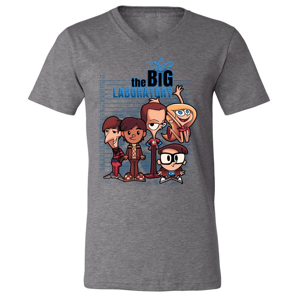 Unisex V-Neck T-Shirt - MA2MKFUB - Deep Heather - 13