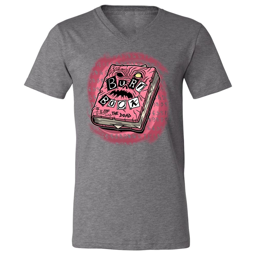 Unisex V-Neck T-Shirt - UJ1MMAWD - Deep Heather - 13