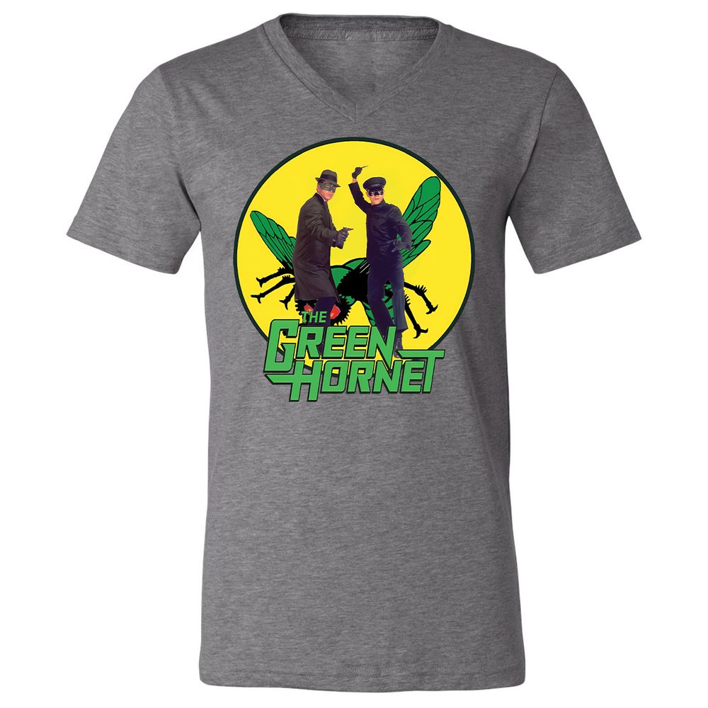 Unisex V-Neck T-Shirt - NBP9XWS9 - Deep Heather - 13
