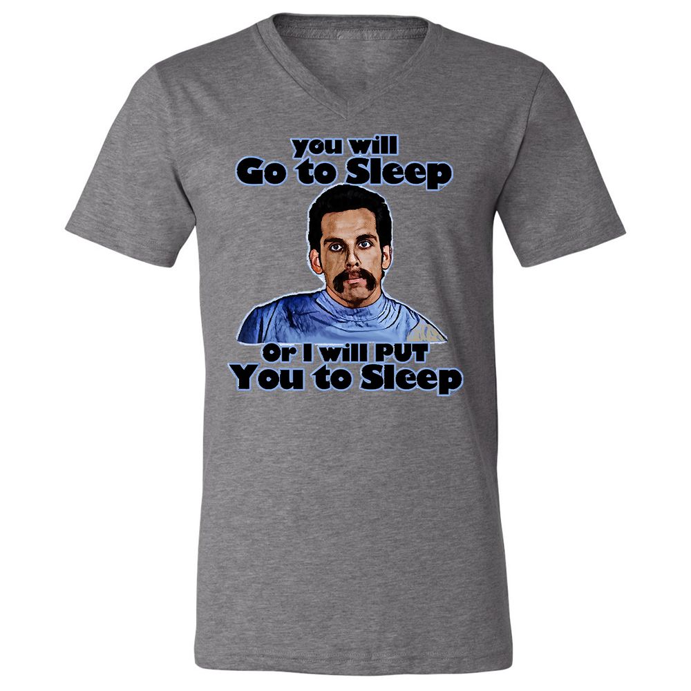 Unisex V-Neck T-Shirt - 1J1J2238 - Deep Heather - 13