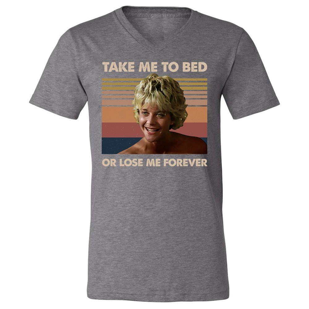 Unisex V-Neck T-Shirt - 5UJFFLUB - Deep Heather - 13