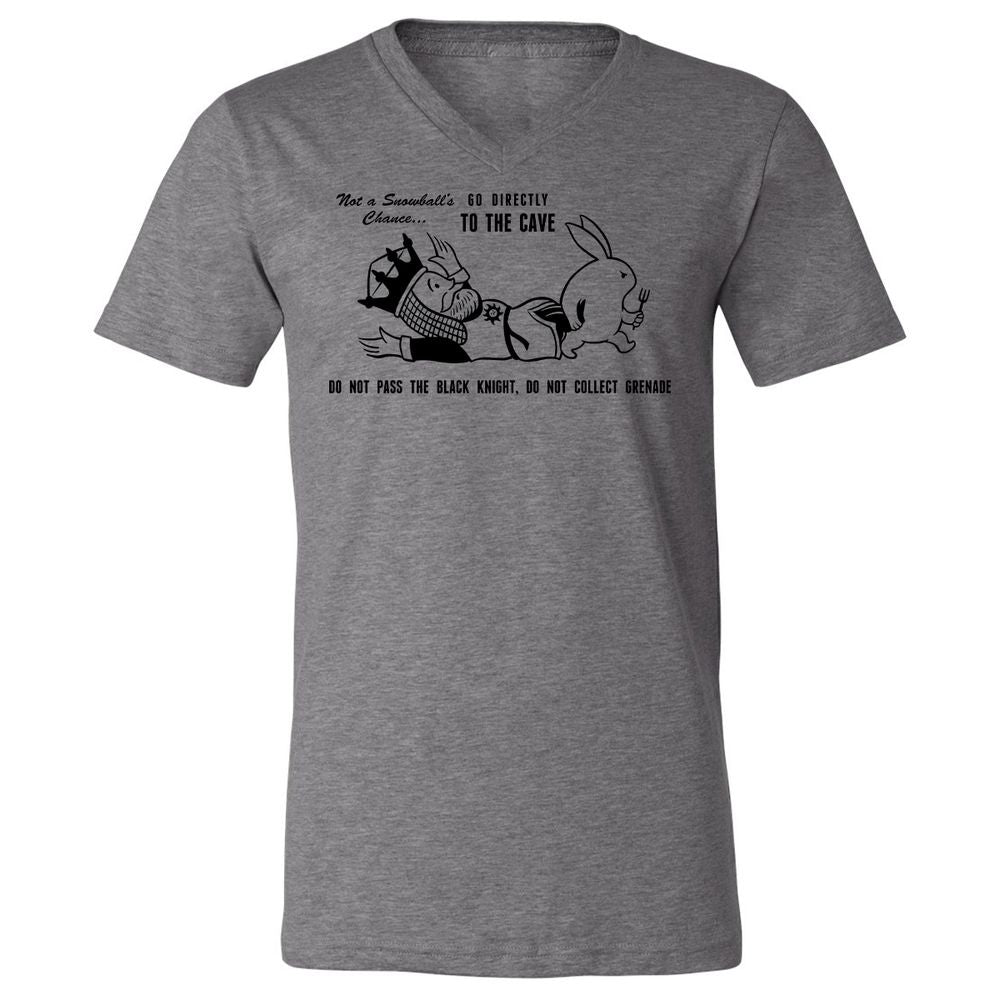 Unisex V-Neck T-Shirt - 26DXBVCA - Deep Heather - 13