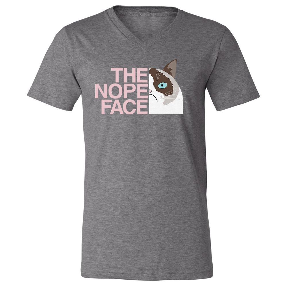 Unisex V-Neck T-Shirt - 6GLSHY9C - Deep Heather - 13