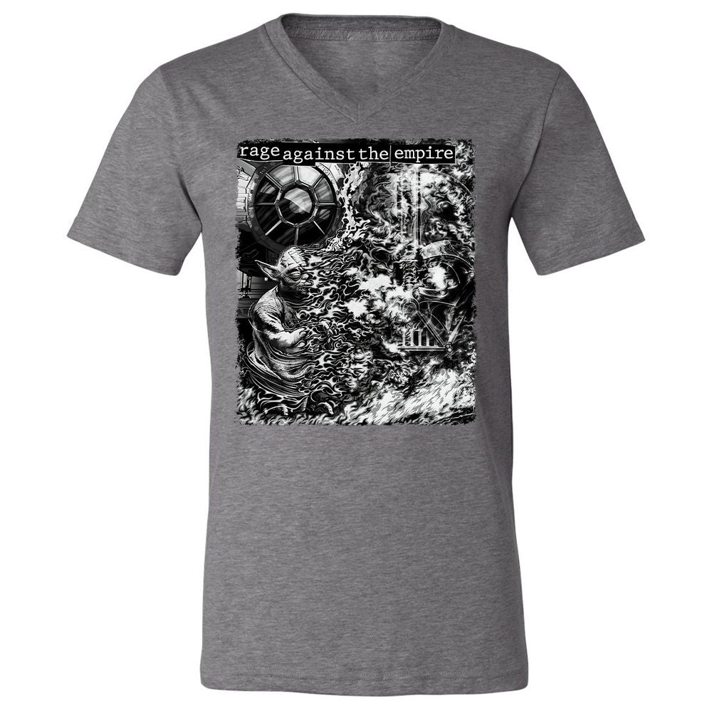 Unisex V-Neck T-Shirt - UG962FCK - Deep Heather - 13