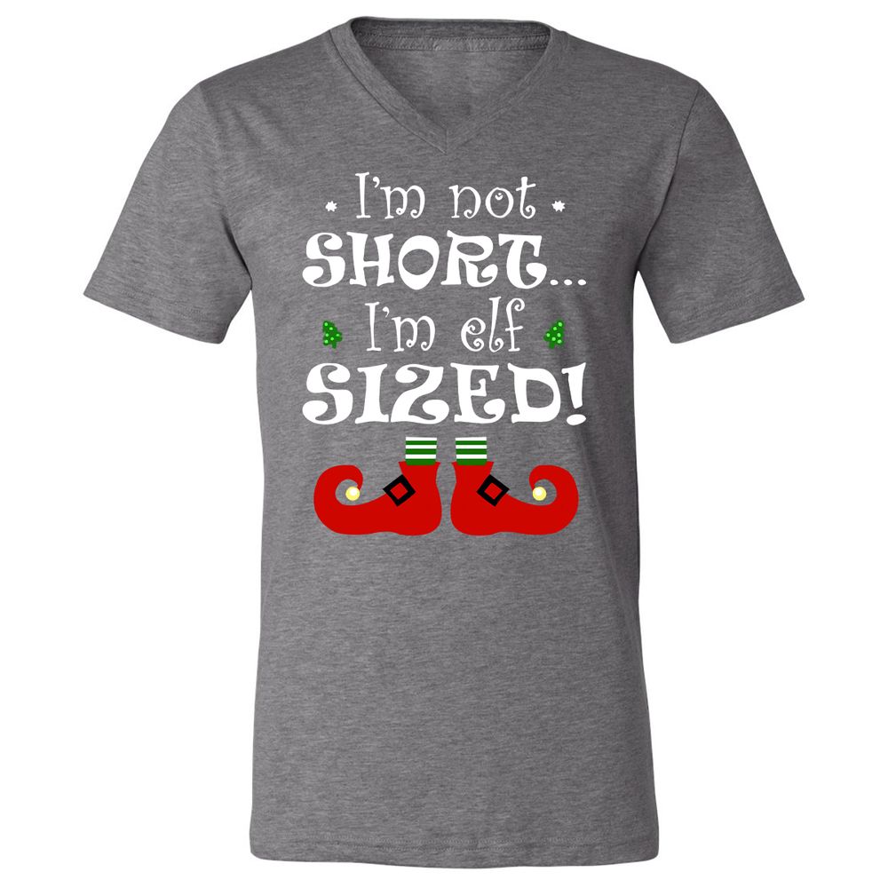 Unisex V-Neck T-Shirt - 285YPQSE - Deep Heather - 13