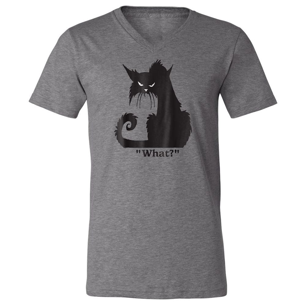 Unisex V-Neck T-Shirt - KK4B7PCS - Deep Heather - 13