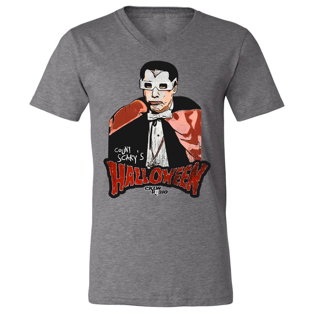 Unisex V-Neck T-Shirt - LRRMPL7Z - Deep Heather - 13