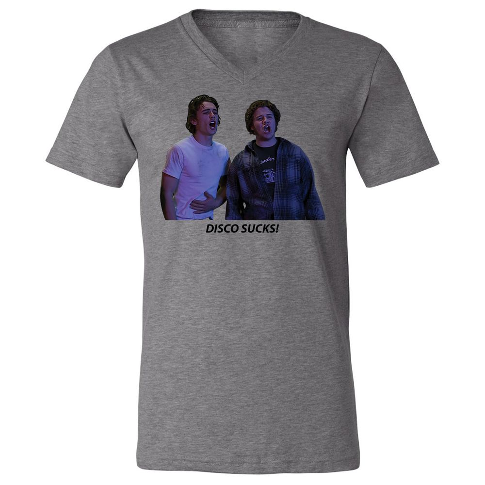 Unisex V-Neck T-Shirt - VY396GWP - Deep Heather - 13
