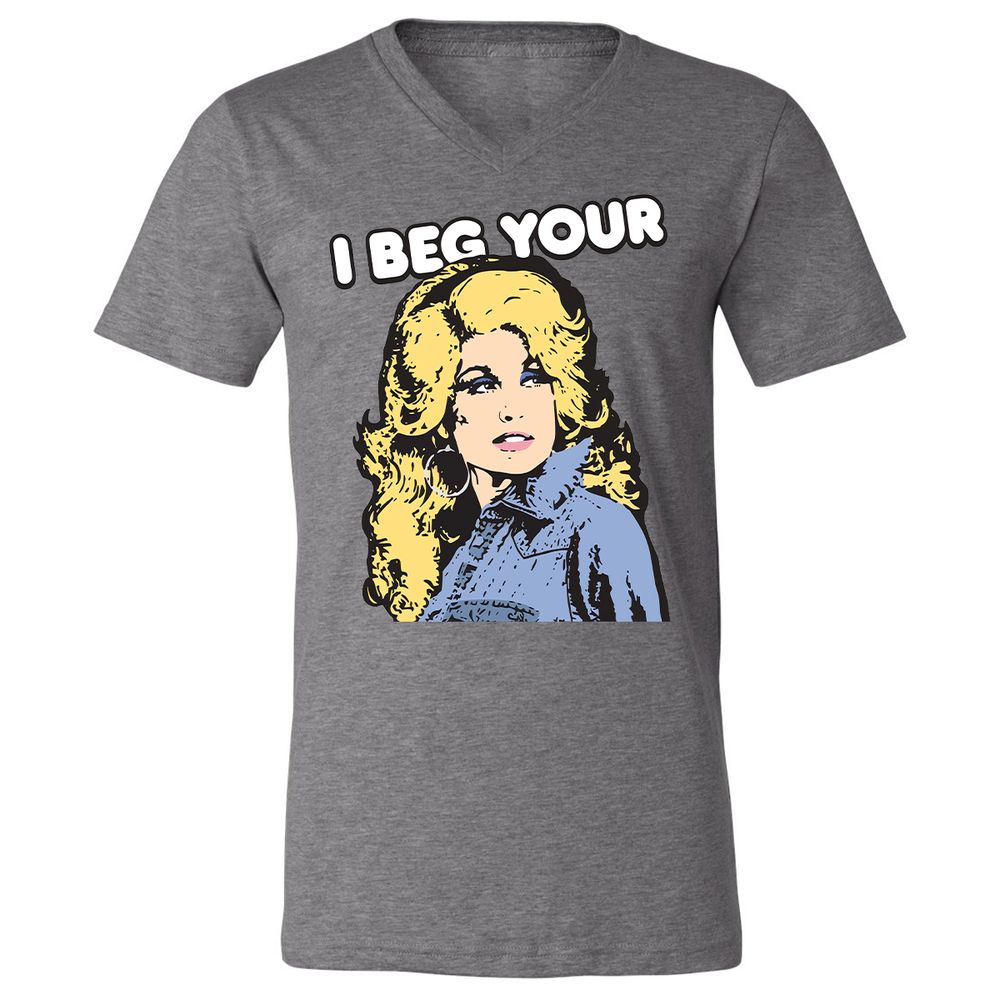 Unisex V-Neck T-Shirt - 4PENAXWA - Deep Heather - 13