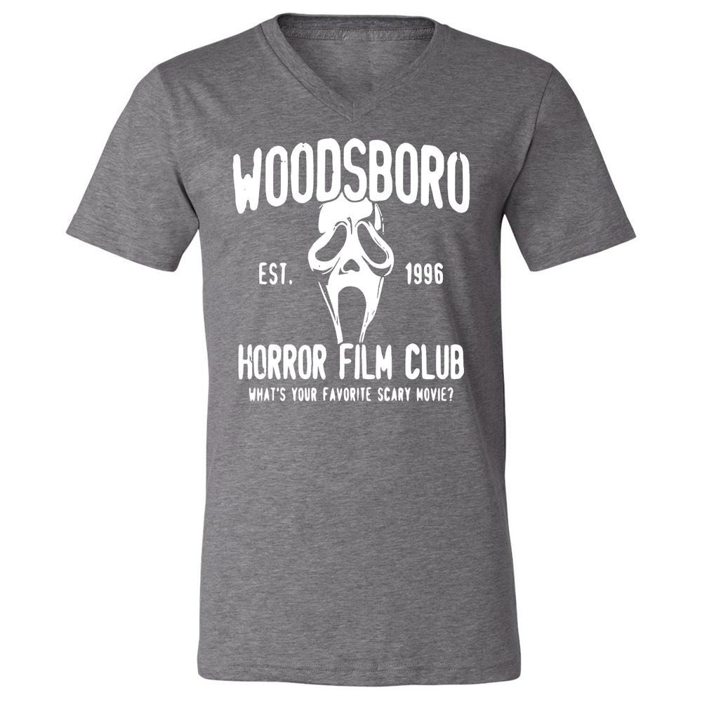 Unisex V-Neck T-Shirt - 7YXQZTRD - Deep Heather - 13