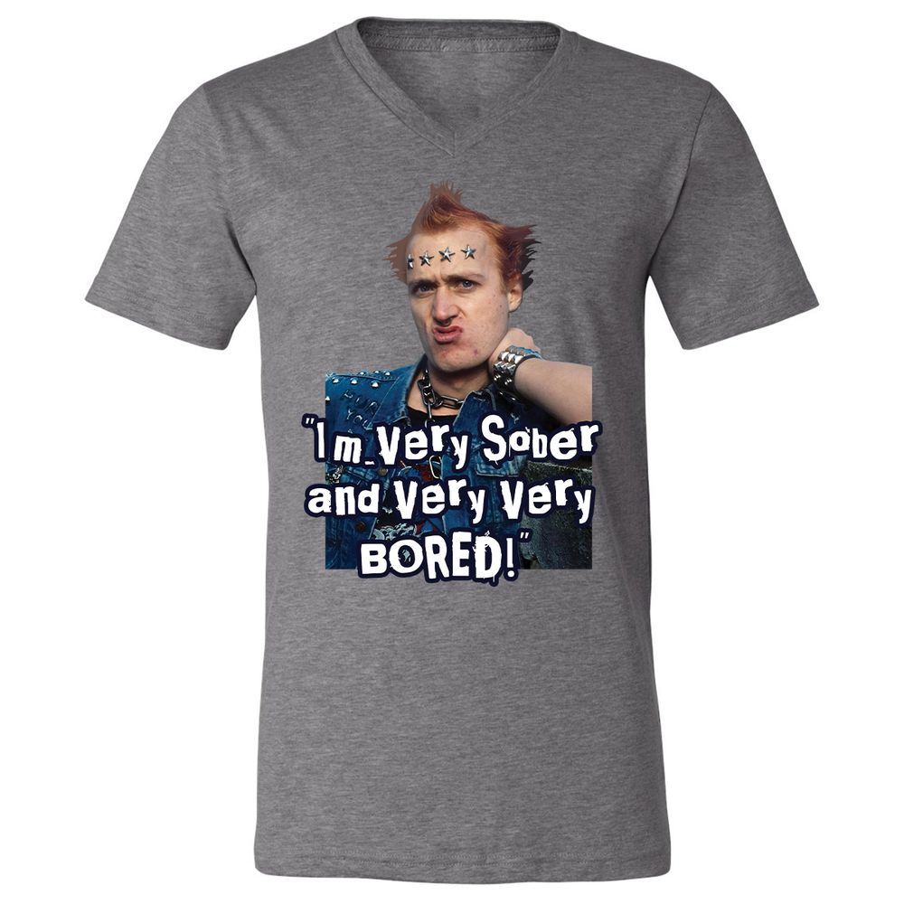 Unisex V-Neck T-Shirt - Y5BDQCVC - Deep Heather - 13