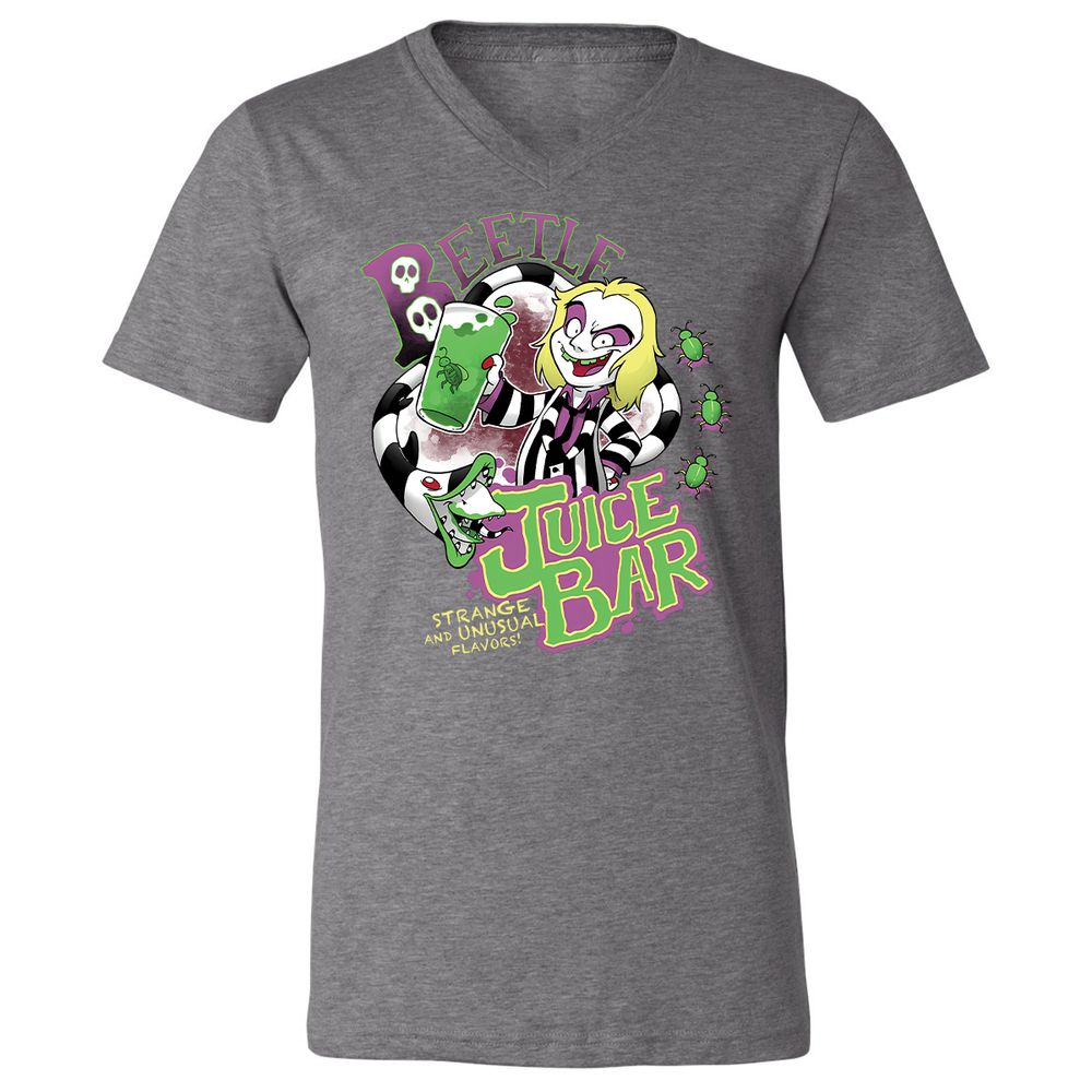 Unisex V-Neck T-Shirt - BYPAWC6X - Deep Heather - 13