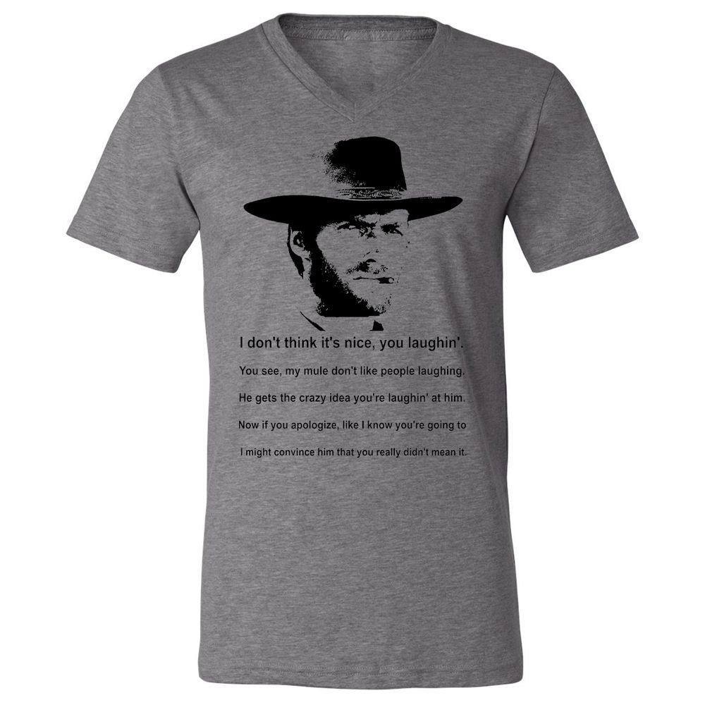 Clint Eastwood Mule Quote - Deep Heather - 13