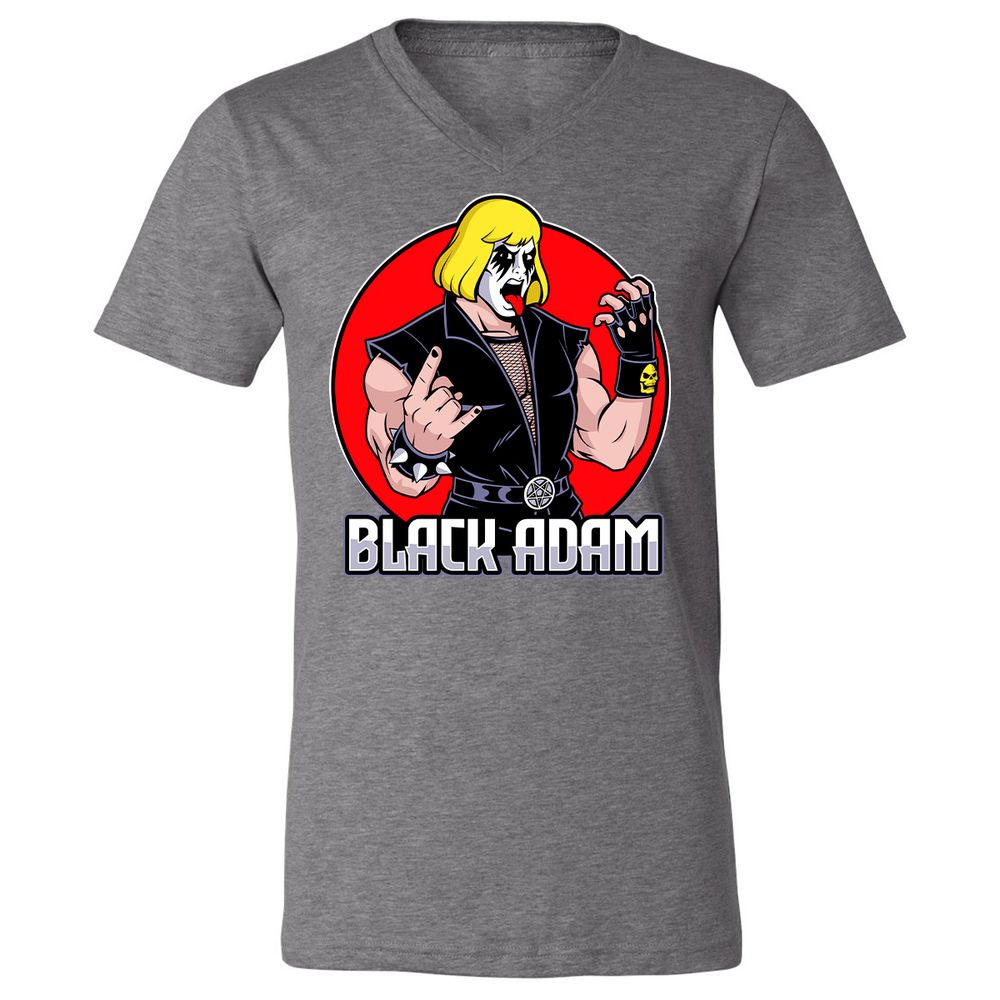 Unisex V-Neck T-Shirt - KW481EL5 - Deep Heather - 13