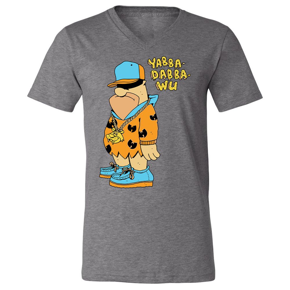 Unisex V-Neck T-Shirt - NDN6N58F - Deep Heather - 13