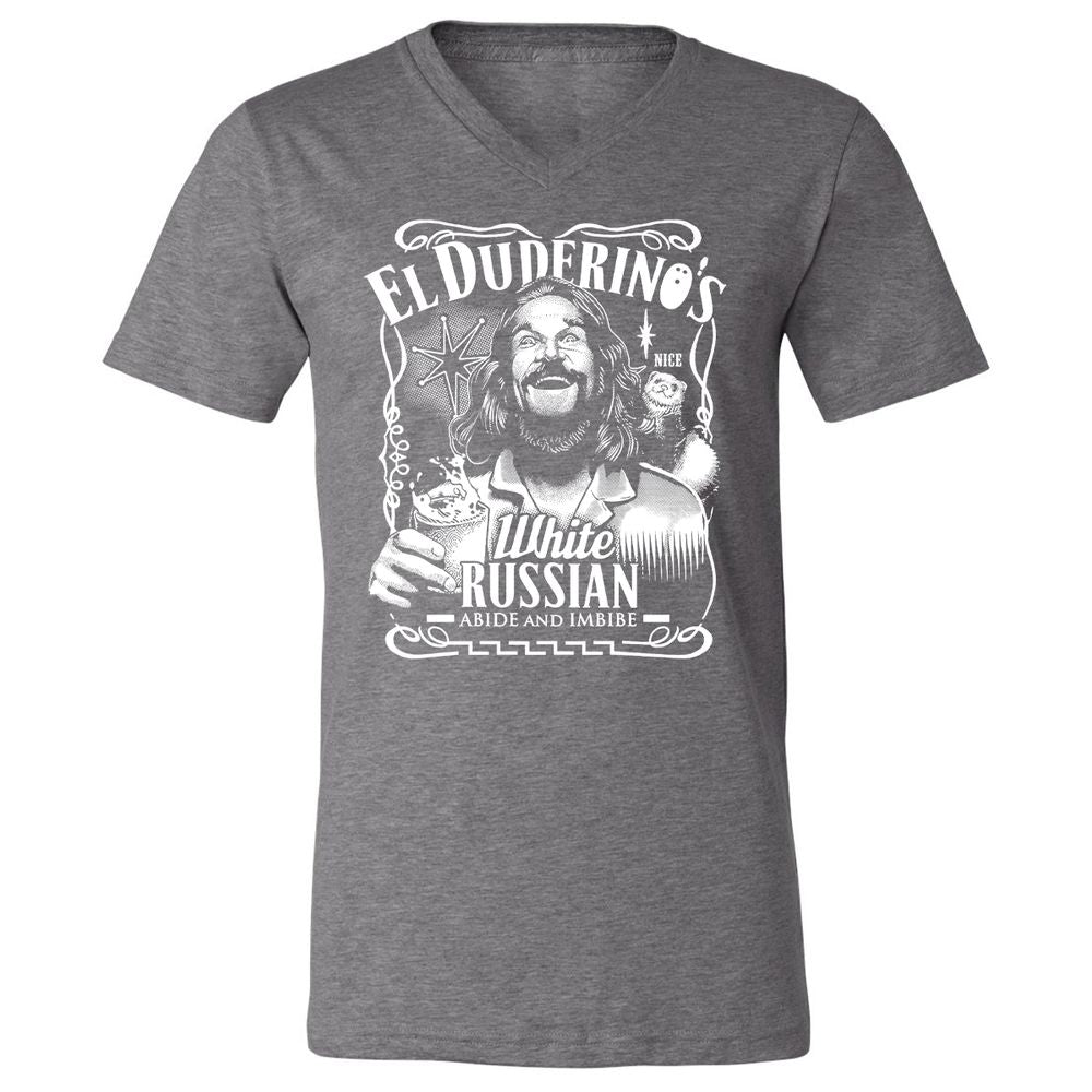 Unisex V-Neck T-Shirt - N6GJN2GX - Deep Heather - 13