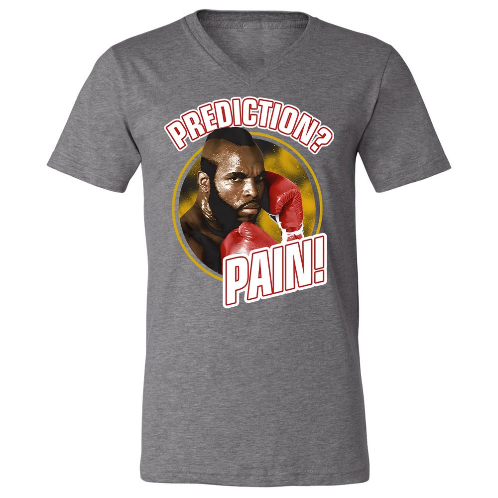 Unisex V-Neck T-Shirt - CCSXLU9P - Deep Heather - 13