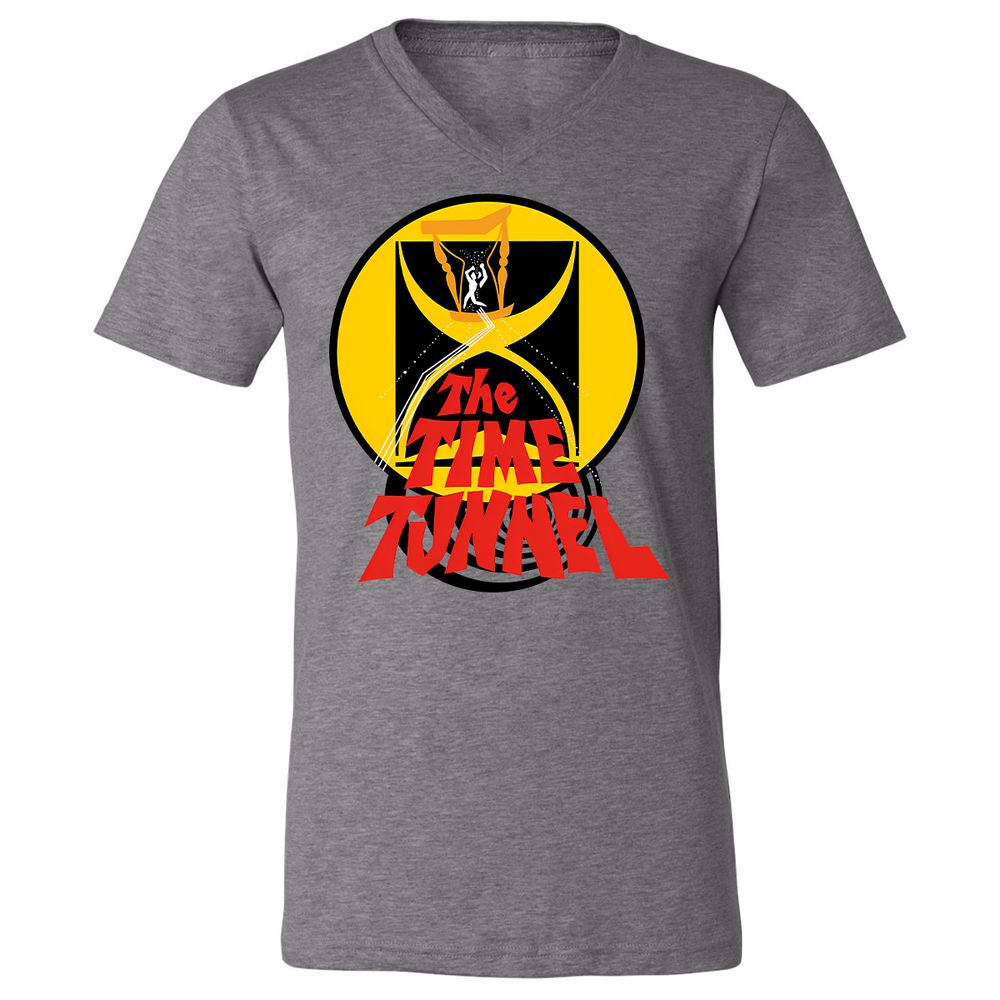 Unisex V-Neck T-Shirt - Y5USDS35 - Deep Heather - 13
