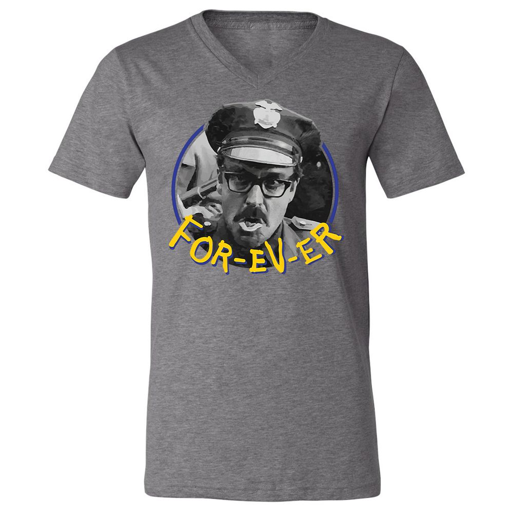 Unisex V-Neck T-Shirt - MD6PWGUB - Deep Heather - 13