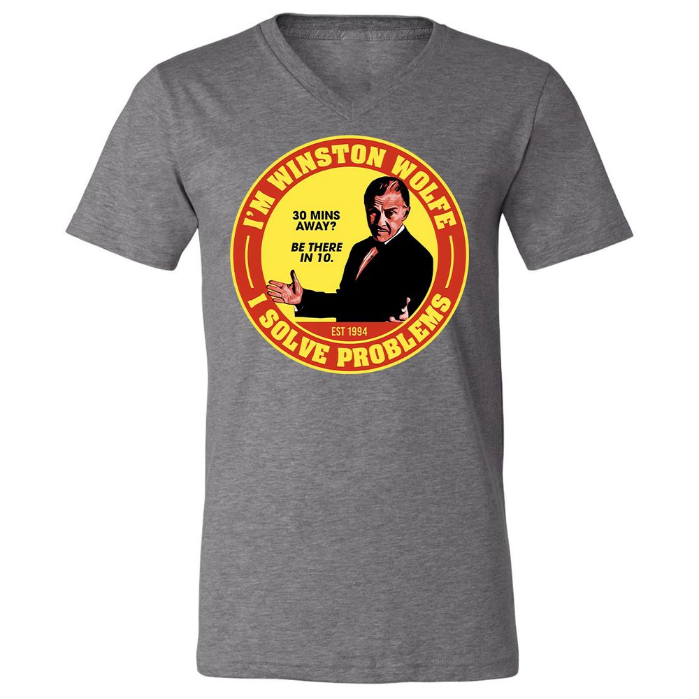 Unisex V-Neck T-Shirt - S2TWLL64 - Deep Heather - 13