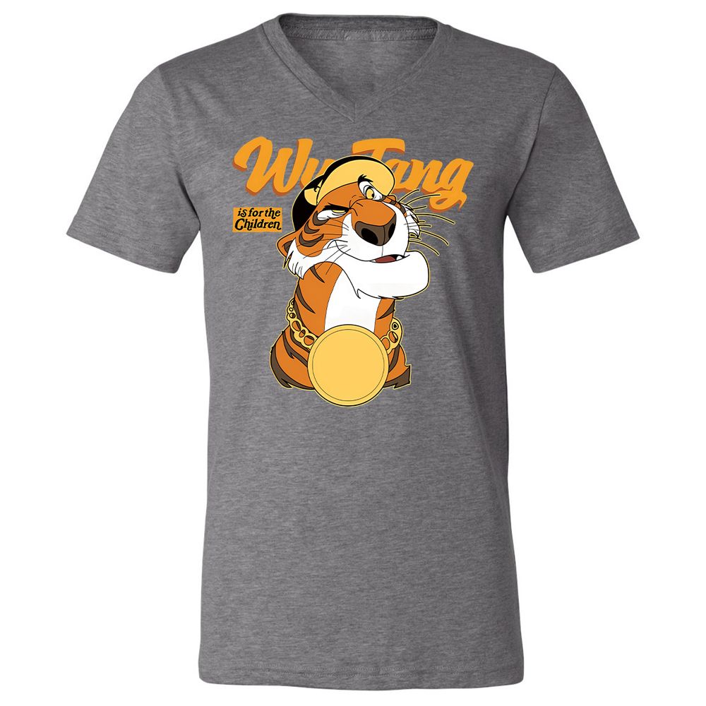 Unisex V-Neck T-Shirt - X3W12NF6 - Deep Heather - 13