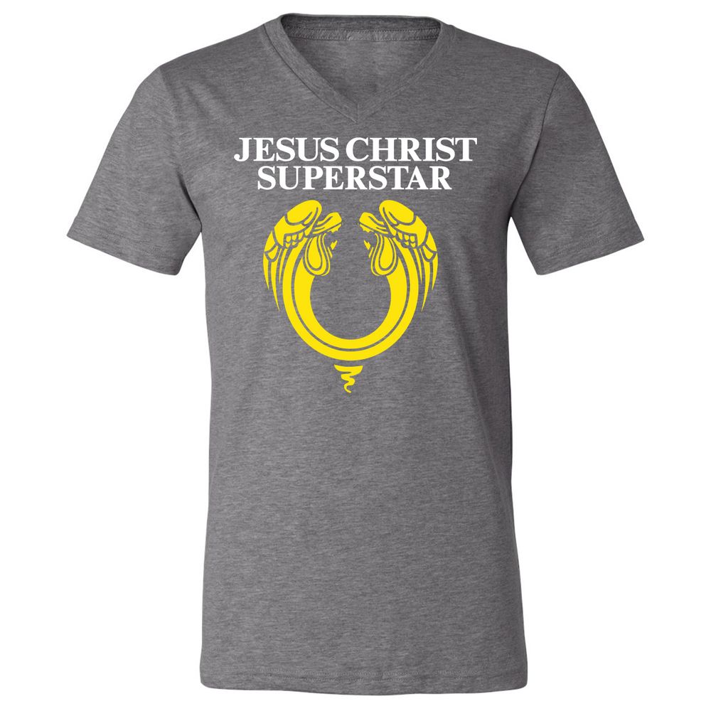 Unisex V-Neck T-Shirt - N18TJK59 - Deep Heather - 13
