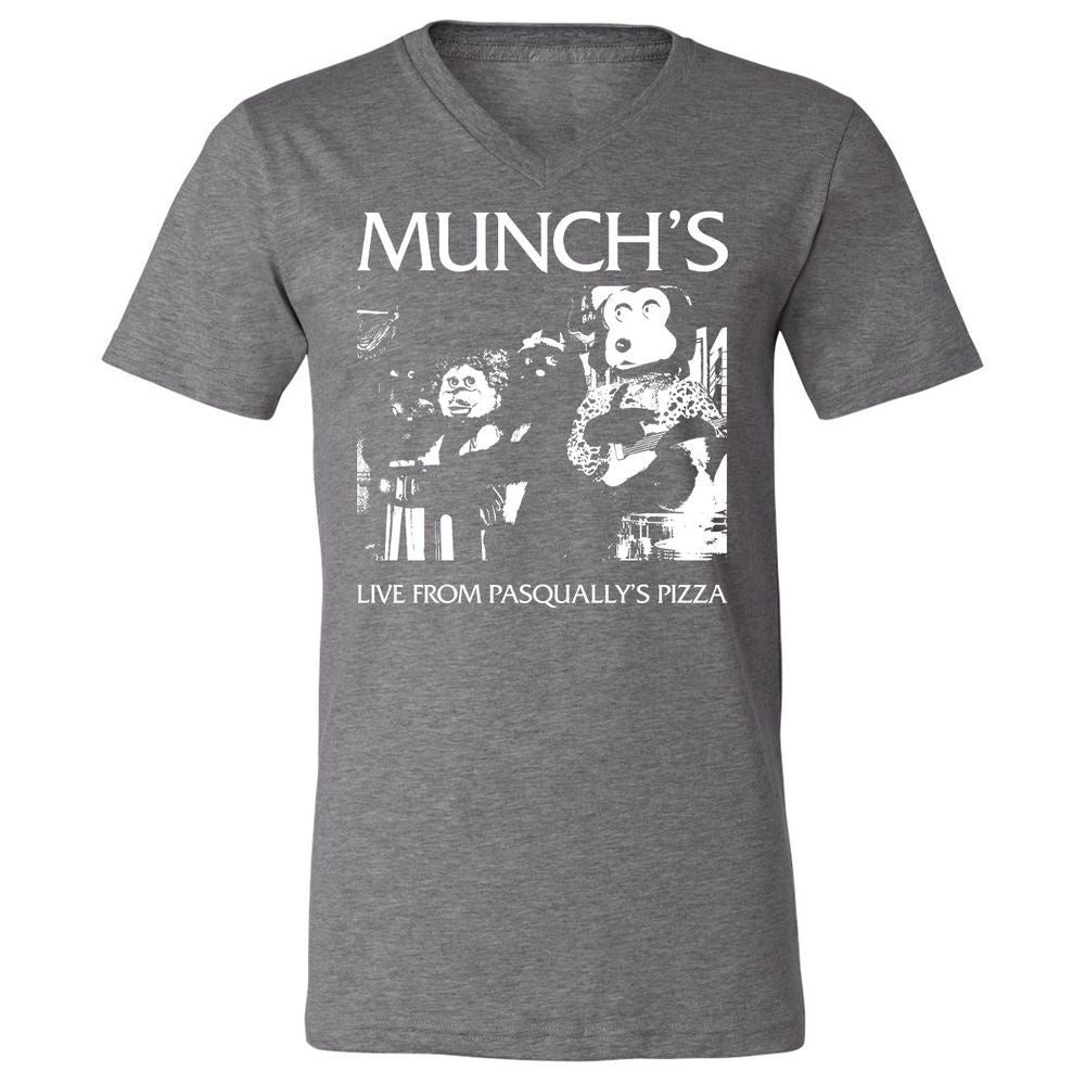 Unisex V-Neck T-Shirt - 77PBSNG3 - Deep Heather - 13