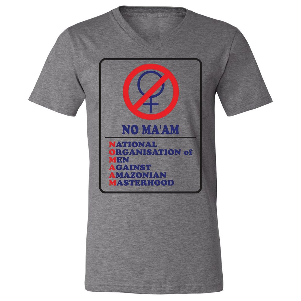 Unisex V-Neck T-Shirt - 324R1Q4L - Deep Heather - 13