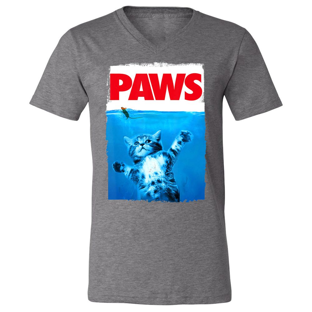 Unisex V-Neck T-Shirt - WRN42W1T - Deep Heather - 13