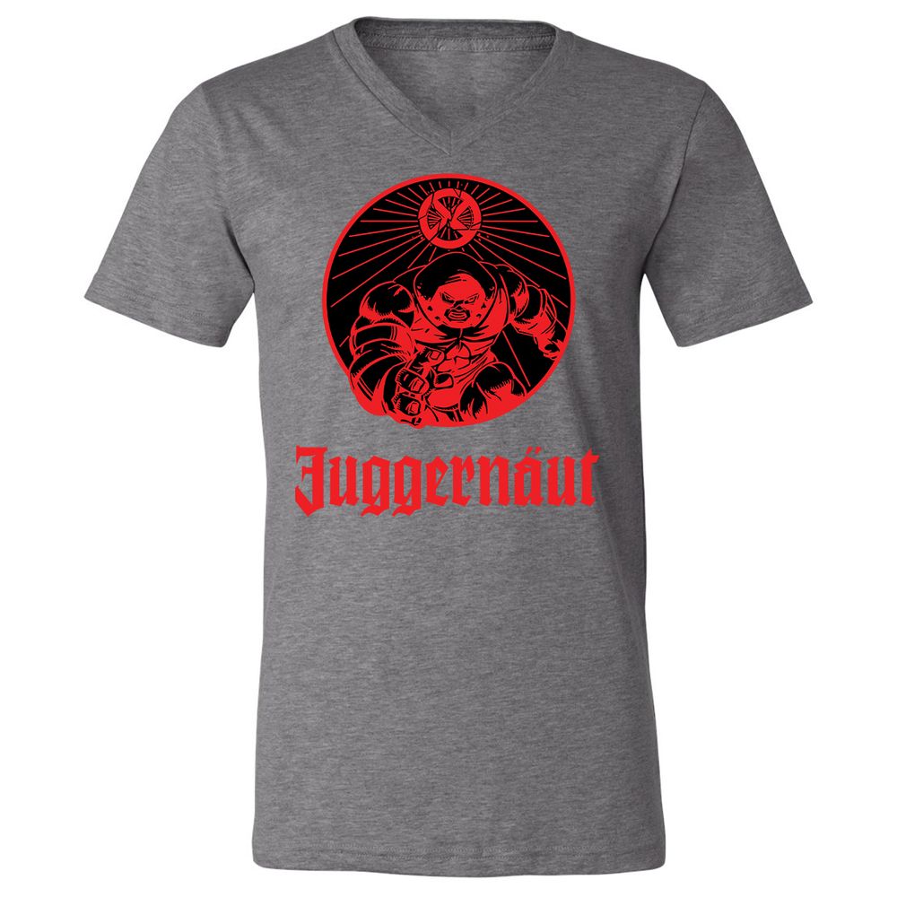 Unisex V-Neck T-Shirt - 73D56TAT - Deep Heather - 13