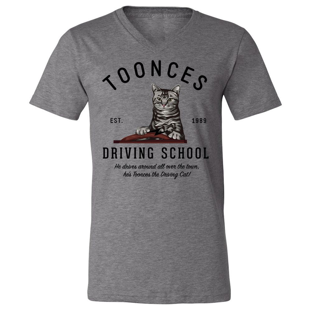 Funny Cat Driving School - Deep Heather - 13