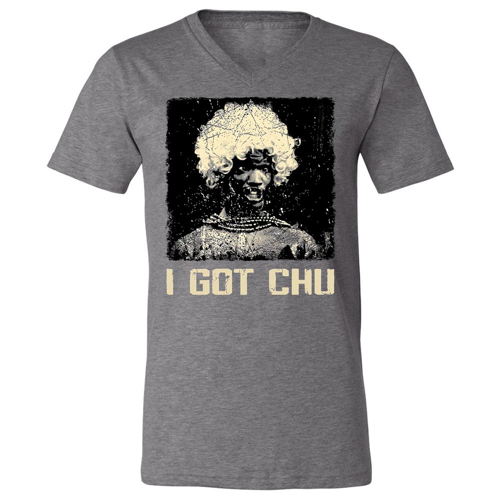 Unisex V-Neck T-Shirt - ZEMCYDUK - Deep Heather - 13