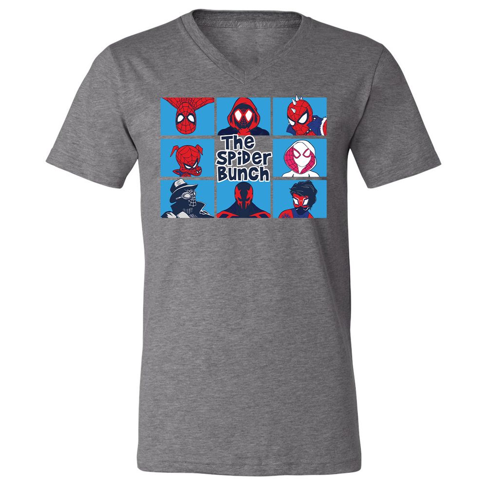 Unisex V-Neck T-Shirt - WPMMG1TW - Deep Heather - 13