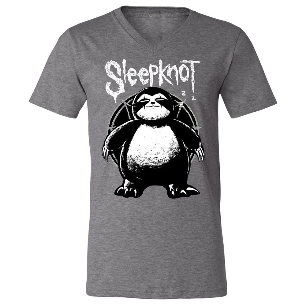 Unisex V-Neck T-Shirt - 6S35ZWNN - Deep Heather - 13