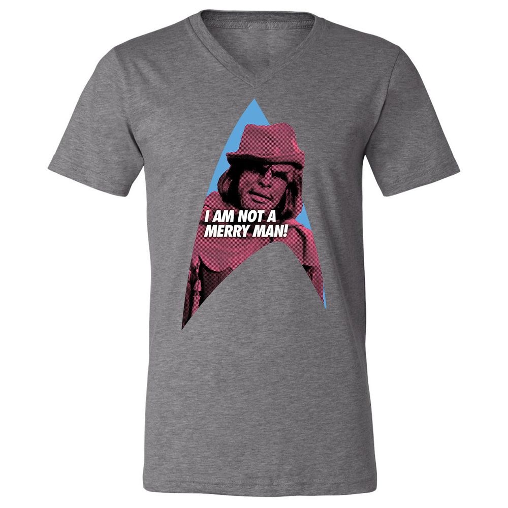 Unisex V-Neck T-Shirt - 81ZMQ83P - Deep Heather - 13