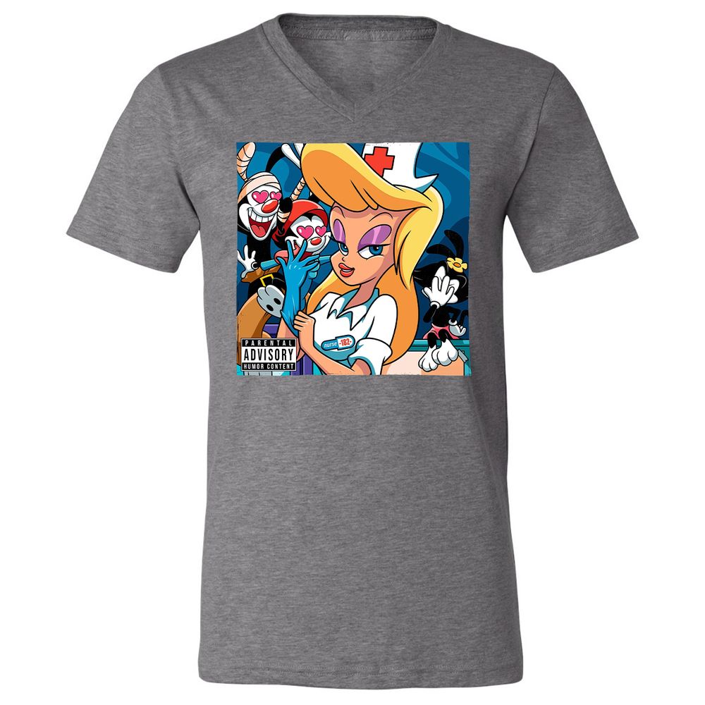 Unisex V-Neck T-Shirt - 94YTS377 - Deep Heather - 13