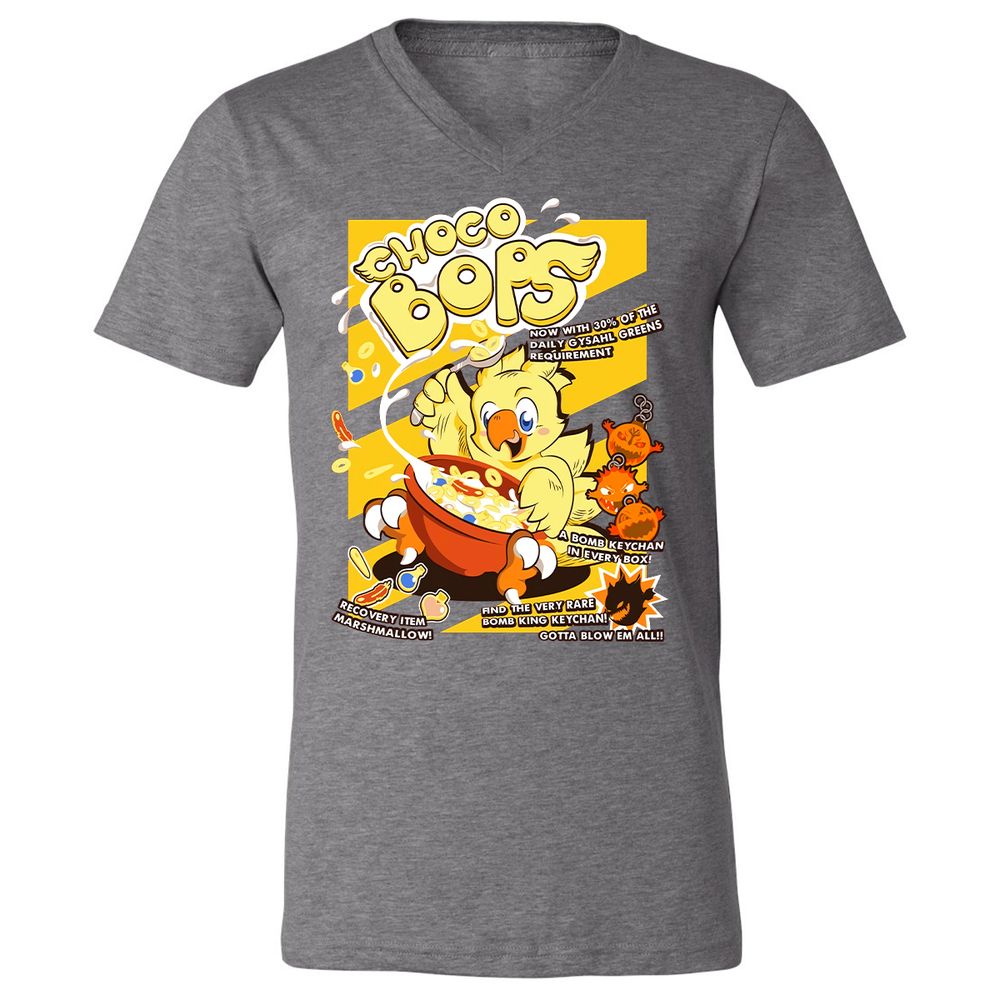 Unisex V-Neck T-Shirt - T949KV4V - Deep Heather - 13