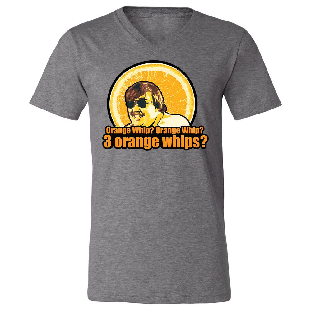 Unisex V-Neck T-Shirt - 6NMXD9EF - Deep Heather - 13