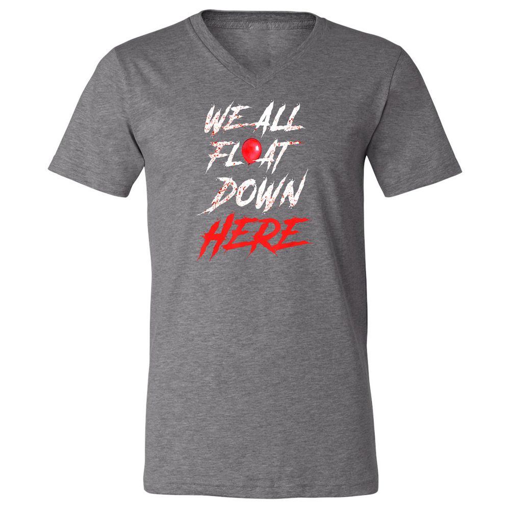 Unisex V-Neck T-Shirt - M4JK839S - Deep Heather - 13